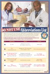 Do Not Use Abbreviation Poster